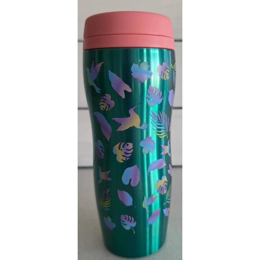 Starbucks 2022 Summer Stainless Bottle Colorful Summer 355ml Green Japan W Love